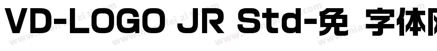 VD-LOGO JR Std字体转换